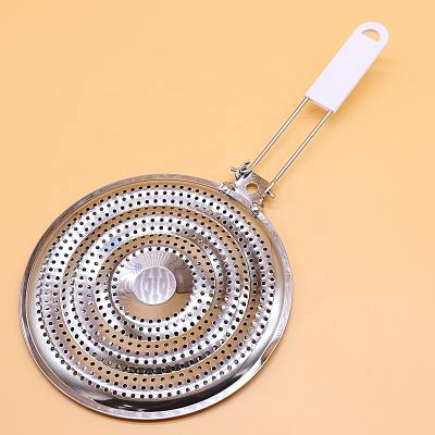 China Sustainable Stainless Steel Heat Diffuser Plate Reducer Flame Guard Simmer Ring Plate for sale