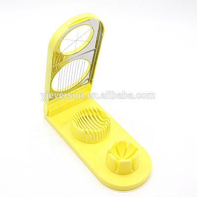 China Sustainable Stainless Steel Wire Egg Slicer Cutter Cuts Kitchen Tools for sale