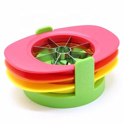 China Kitchen Tools 4-in-1fruit Mango Apple Pear Tomato Peeler Hollow Puncher Cutter Divider Divider Viable Easy Solvent for sale