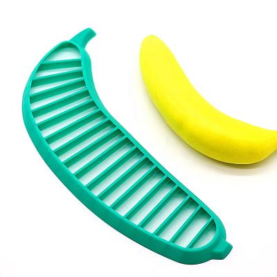 China Direct Selling Viable Wholesale Low Price Factory Plastic Banana Slicer Cutter Salad Maker for sale