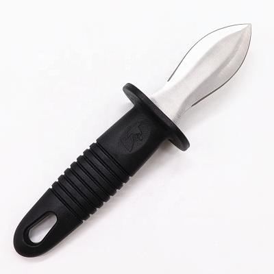 China Sustainable High Quality Stainless Steel Oyster Shelling Knife Knives Set With Non-Slip Handle Shellfish Opener for sale