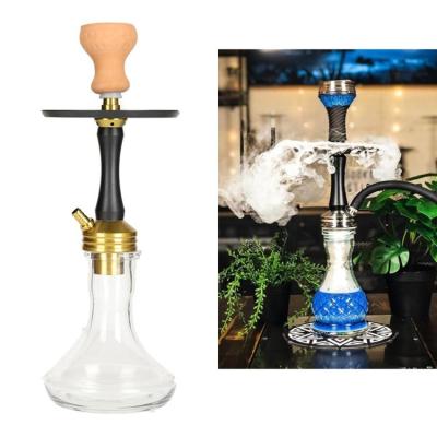 China Tobacco Industry Factory Manufacture Russian Single Hose Aluminum Hookah Pen With All Smoking Accessories for sale