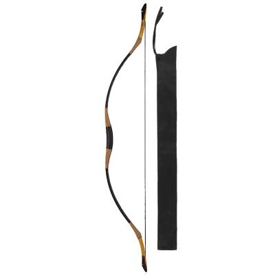 China Hungarian Ox Horn Bow Tip Alibow Fiberglass Bow With Traditional Ox-horn Bow Tip Hunting Recurve Bow for sale