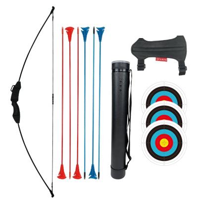 China Safety and Professional Archery Shooting Set for Teens Kids Toy Gift Outdoor Recurve Bow Shooting Equipment Set Safety Archery Games for sale