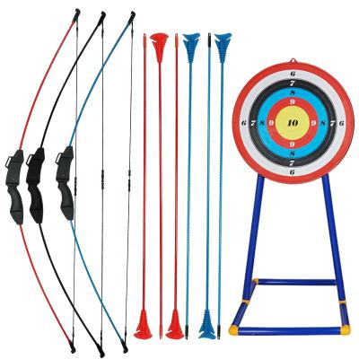 China Higher Quanlity Archery Youth Set Archery Set With Target Recurve Bow For Kids Archery Outdoor Shooting Game for sale