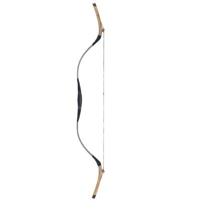 China Alibow Strong Manchu Bow Max Draw Length 37 Inch Traditional Cowhide Wood Bow 