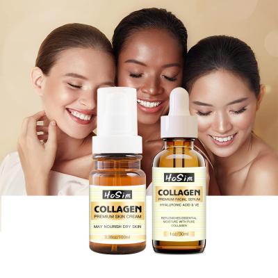 China Collagen Retinol Anti Aging Cream For Face Day Night Anti Aging Moisturizer Natural Organic Facial Beauty Cream for sale