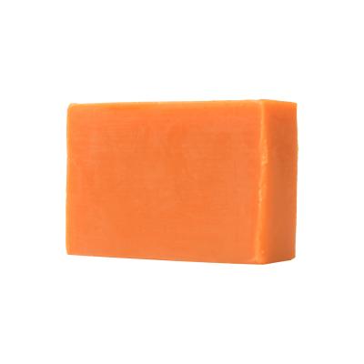 China Beauty 100g Basic Cleansing Whitening Turmeric 3.5oz Deep Cleansing Handmade Soap Organic Temeric Soap Face Body for sale