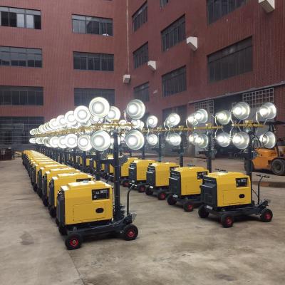 China 1000w Diesel Generator Mobile Light Tower RPLT1600B RPLT1600 for sale