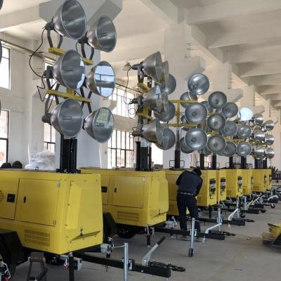 China 8M Industrial Hydraulic Diesel Generator 2.0L/Hr Four-folded Ignition Tower (100 Liters/Tank) for sale