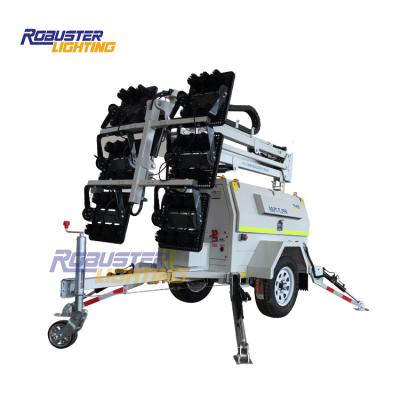 China Emergency Robuster Clear Original 6KW Mining LED Floodlight Tower for sale