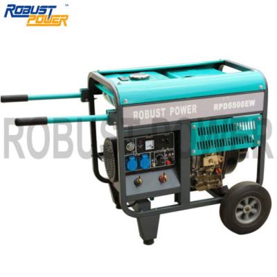 China Portable Welder Diesel Generator Welding Machine RPD5500EW Welding Generator for sale