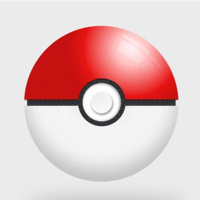 China Bath Toy Custom Aluminum stamping pokemon go push ball for sale