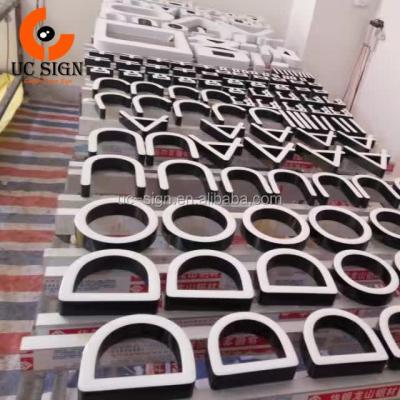 China Retail Store Front 3D Lit Logo Signage Led Sign Lit Letters Signage Light Up Letters for sale