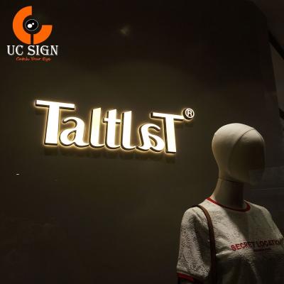 China Factory Buildings Free Standing Acrylic Led Signs And Edgelit Signage Straight for sale