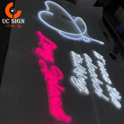 China Retail store China factory custom acrylic neon light up letter sign store decorative logo neon light for sale