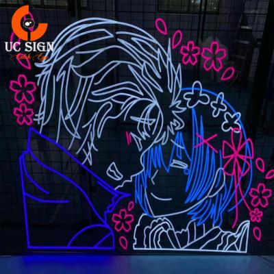 China Retail Store Drop Shipping Factory Price Letters Neon Sign Custom Girl for sale