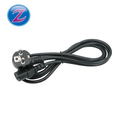 China European standard 220v power cords extension power cord1.5M 2 pin desktop socket for sale