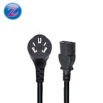 China China Office Standard Power Cord 1.5M Standard Plug 3pin Extension 220v Power Cord Cable for sale