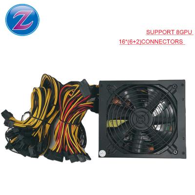 China Best Selling PSU Power Supply Desktop ATX Power Supply. ZUMAX 220V 2000w Power Supply Computer 2000w 1800w for sale