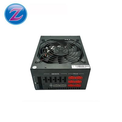 China High efficiency 1600W desktop atx power supply for PSU power supply. support 6 ATX GPU RX 470 for sale