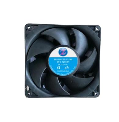 China Low Noise Energy Saving DC 120*120*38mm Fan 12v DC 24v Brushless Fan 12 Volt DC Computer Fan for sale