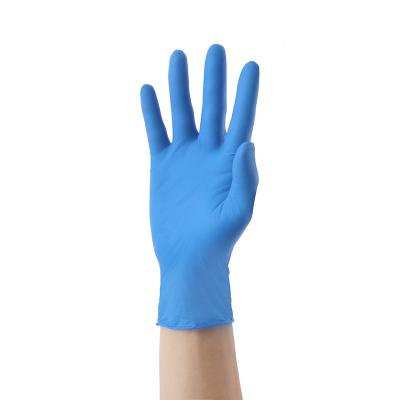 China Gardening Plant Tools Blue Cheap Non Latex Gloves Household Latex Nitrile Free Growing Mitts for sale