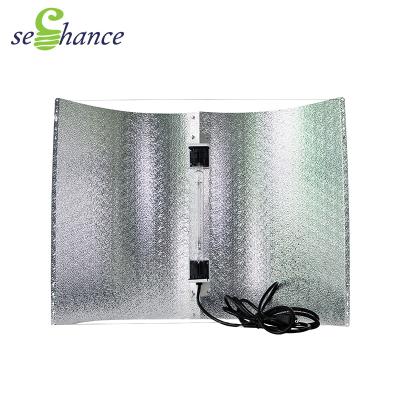 China Aluminum Wing Double Ended Wing Reflector Hydroponics Aluminum Adjustable Netting Adjust A Wing for sale