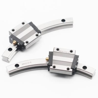 China Garment Shop THK Linear Guide Rail Slide Block HCR65A+45/2000R LM Rolling Guide HCR65 Curved Rail for sale