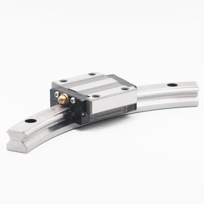 China THK Factory Linear Guide Rail Slide Block HCR45A+60/1200R LM Rolling Guide HCR45 Curved Rail for sale