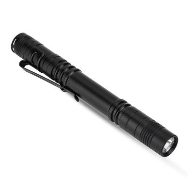 China Pocket 500 Lumens Cut Light Aluminum Alloy Mini LED Taschen Pen Light Pocket XPE Outdoor Camping Torch Lamp for sale