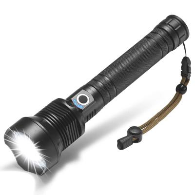 China Outdoor Camping Hiking Rechargeable Power Flashlight XHP70.2 x Most Powerful 90000 Lumens USB Torch XHP70 Hunting P70 Led Flashlight for sale