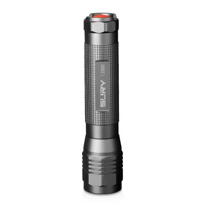 China Outdoor Camping Hiking Walking S3000 Extremely High Power 4xAA IP67 Super Bright Water Resistant 3 Modes S2500 Zoomable Tactical Led Flashlight for sale