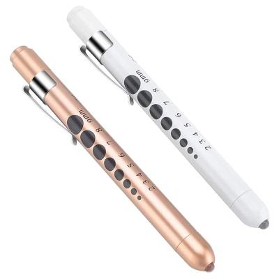 China Medical Penlight for Students Pen Light Pupil Gauge Penlight CAVN Nursing Pen Doctors Reusable Medical Penlight for Students LED Penlight Nursing Flashlight for sale