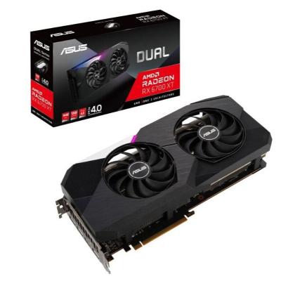 China DUAL RX6700XT 12G Gaming Video Card New RX6700XT Gaming Computer Graphics Card Support Wholesale Desktop for sale