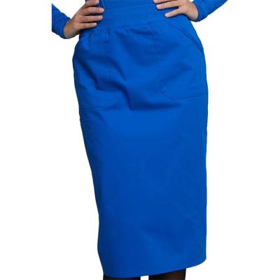 China Factory Price Hot Selling Women's Medical Place Elastic Belt Pull On Skirt Doctor Medical Nurse Uniform Clinic Scrubs for sale