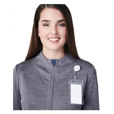 China Hot Sale High Quality Medical Place Women Jogger Scrub Jacket Scrub Set for sale