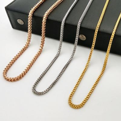 China Wholesale Stainless Steel Chinese Men's Collar Accessories Chain Chain of Cloth Curtain/Shutters Manufacturer for sale