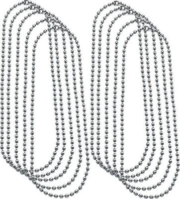 China Jewelry Fashion Metal Stainless Steel Necklace Chain With Connector Ball Bead Chains for sale