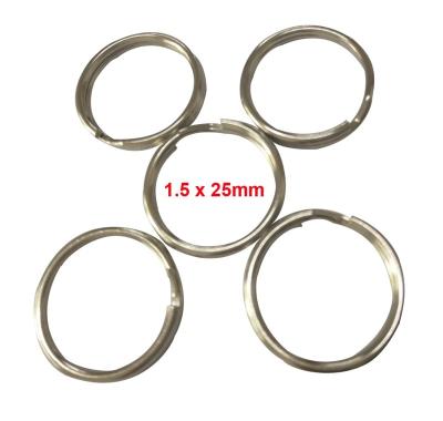 China Promotion Gift DIY Metal Keychain Slot Key Ring With Chain for sale