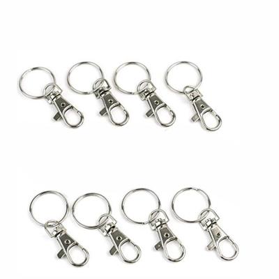 China Metal Bag Buckle Copper Carbines Swivel Key Chain Ring Hardware Accessories Lobster Clasp Snap Hook for sale