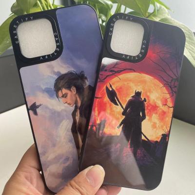 Cina Customized 2D Phone Cover TPU PC Sublimation Case for iPhone 15 Pro Max and Samsung Models in vendita