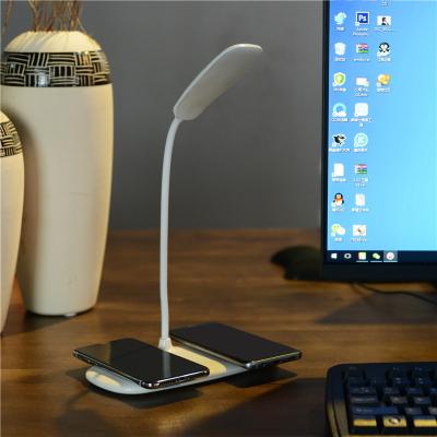 China Wireless Fast Charger LED Desk Lamp Multi-function Integrated with 100% QC Inspection for sale