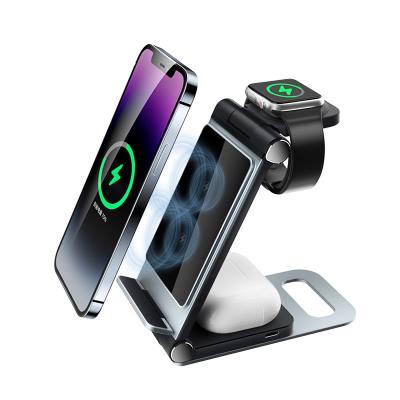 中国 9V/2A Output Fast Charger for Smart Watch Earphone Qi Aluminum Alloy Wireless Charger 販売のため