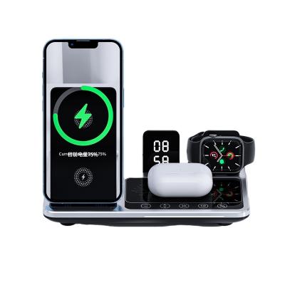 China Mobile Phone Wireless Charger 4 in 1 Charging Station with Over-Charging Protection for sale