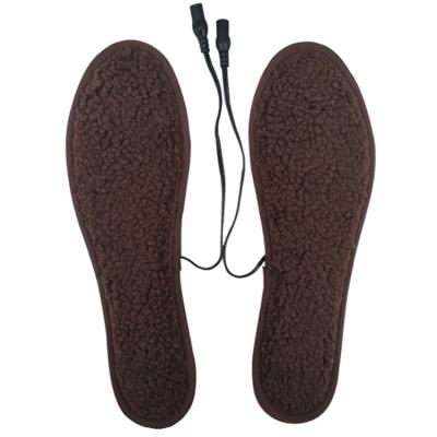 China Super Soft Washable Foot Warmer Electric Heated Shoes Electric Heated Insoles for sale