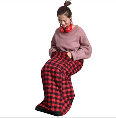 China Warm household body with plaid pattern to protect knees for winter for sale