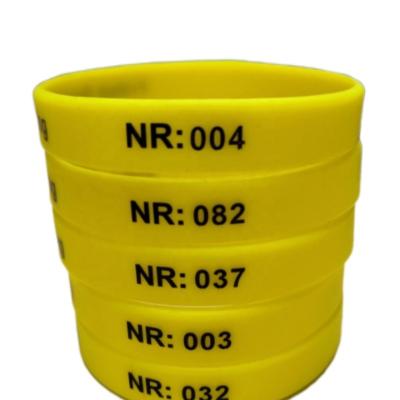 China Eco Friendly Number Silicone Wristbands For Event Festival Rfid Wristband Wristband Nfc Wristband Festival Tyvek Wrist Band for sale