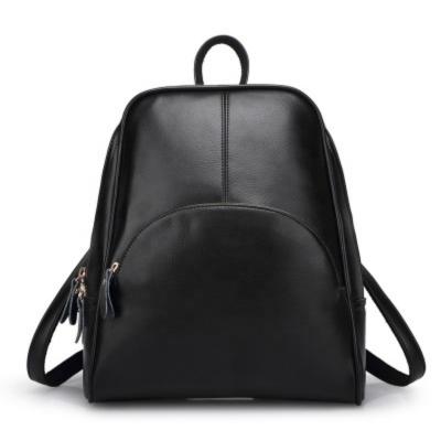 China New PU Leather Waterproof Backpack Women's Backpack High Quality Fashion Leisure Easy To Carry Woman Backpack School Bag Wholesale for sale