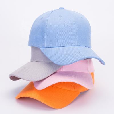 China Fashionable Eco-Friendly Modern Customized Embroidery Baseball Hats Thermal Transfer Printing Logo High Quality 100% Cotton Baseball Hat For Promotion for sale